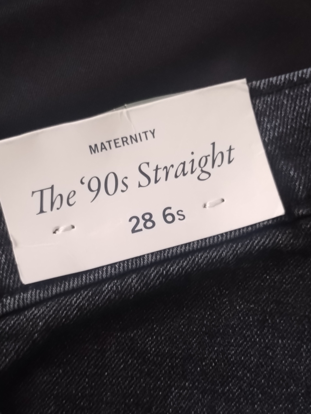 Abercrombie & Fitch Maternity the 90s Straight Women's 28 Short - Picture 5 of 5